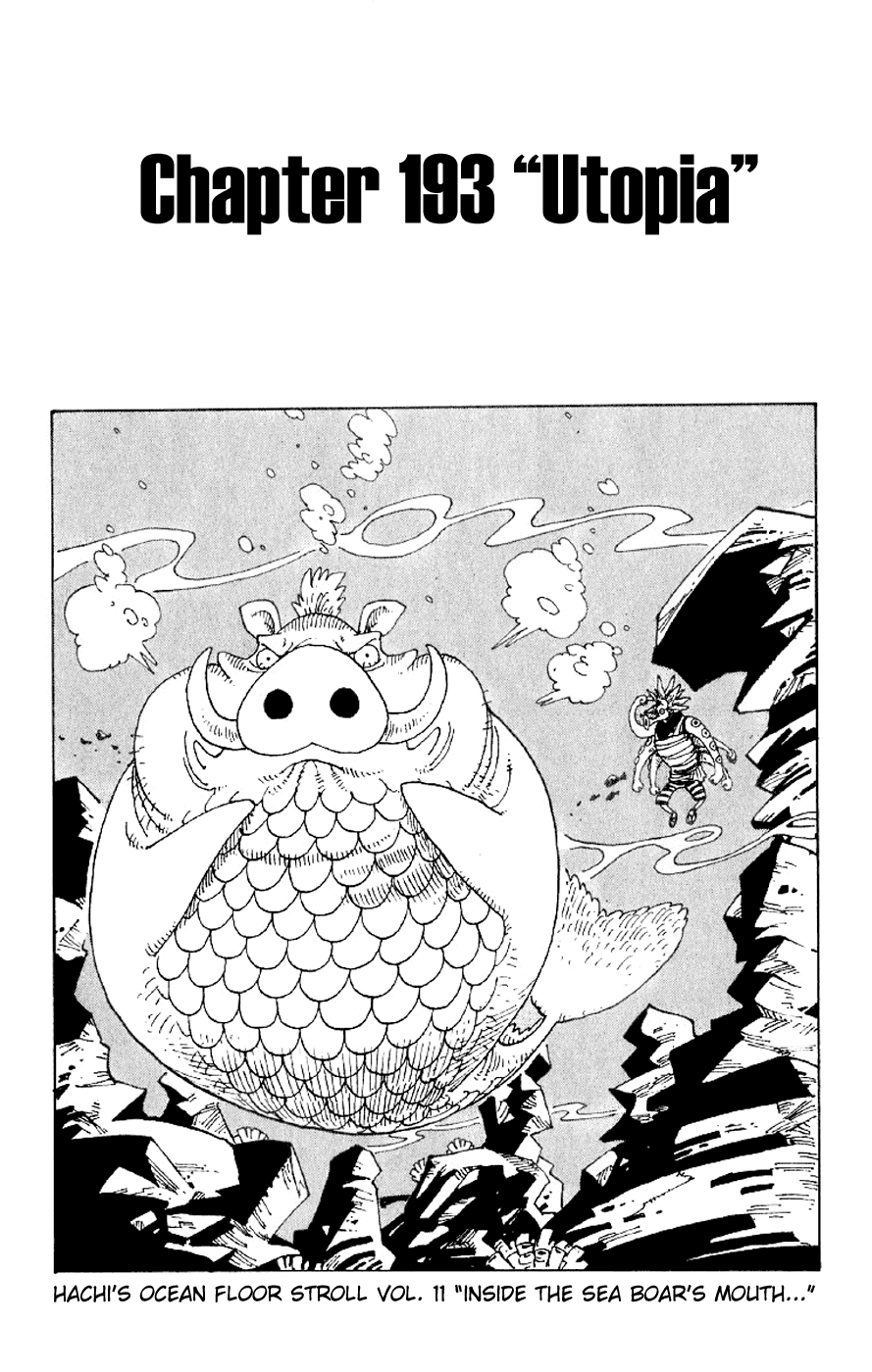 One Piece, Chapter 193 image 01